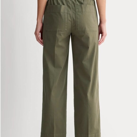 Everlane Easy Pant, Kalamata, size S. - Picture 5 of 6